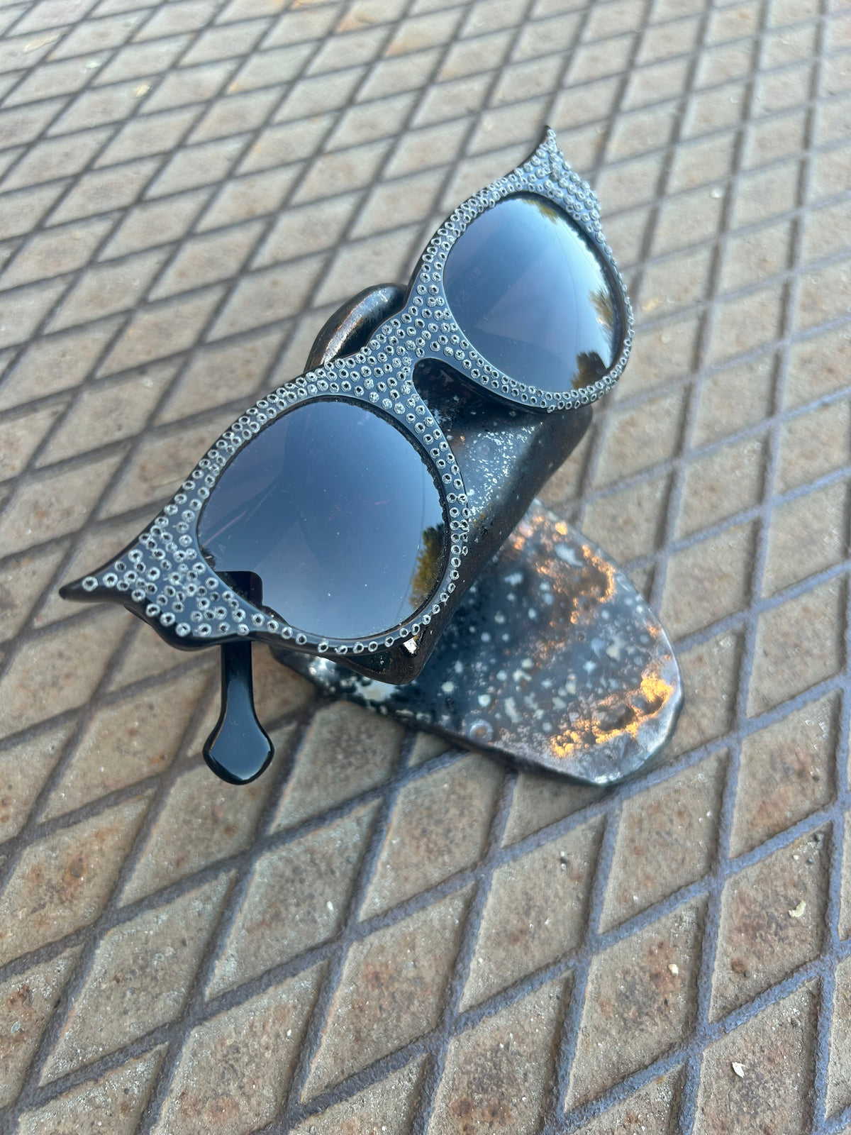 Freya gloss grey textured